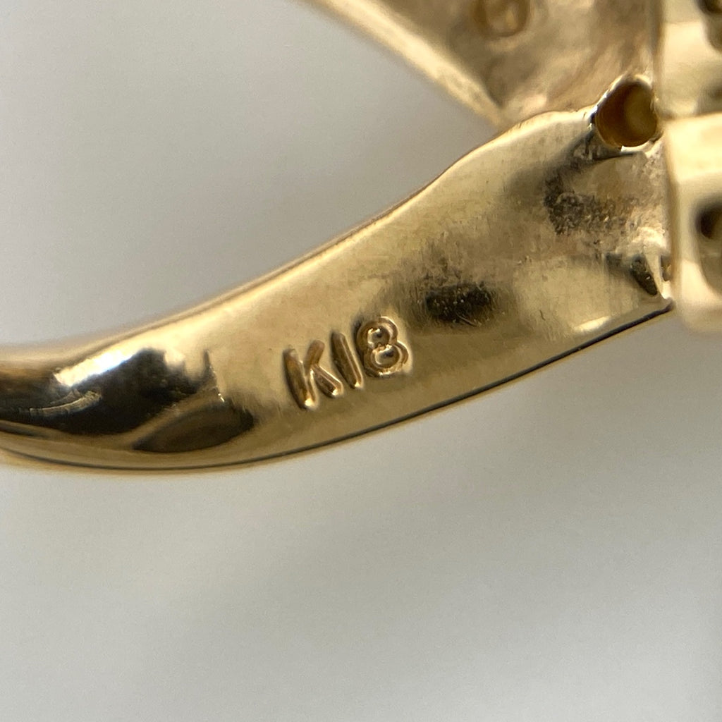 メレダイヤ ペンダントトップ YGi イエローゴールド ペンダントトップ K18 ダイヤモンド レディース 【中古】nbjwl