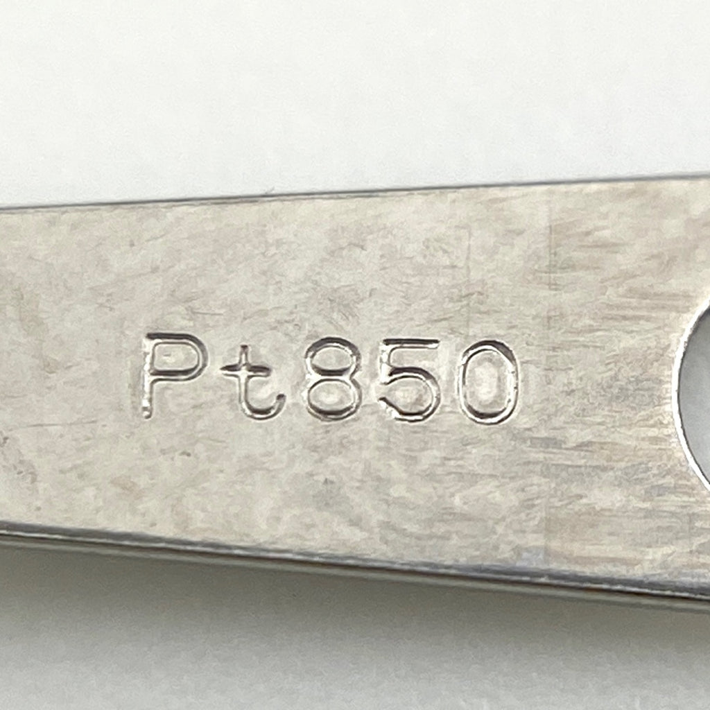ルビー デザインネックレス プラチナ メレダイヤ ペンダント ネックレス Pt950 Pt850 ルビー レディース 【中古】nbjwl