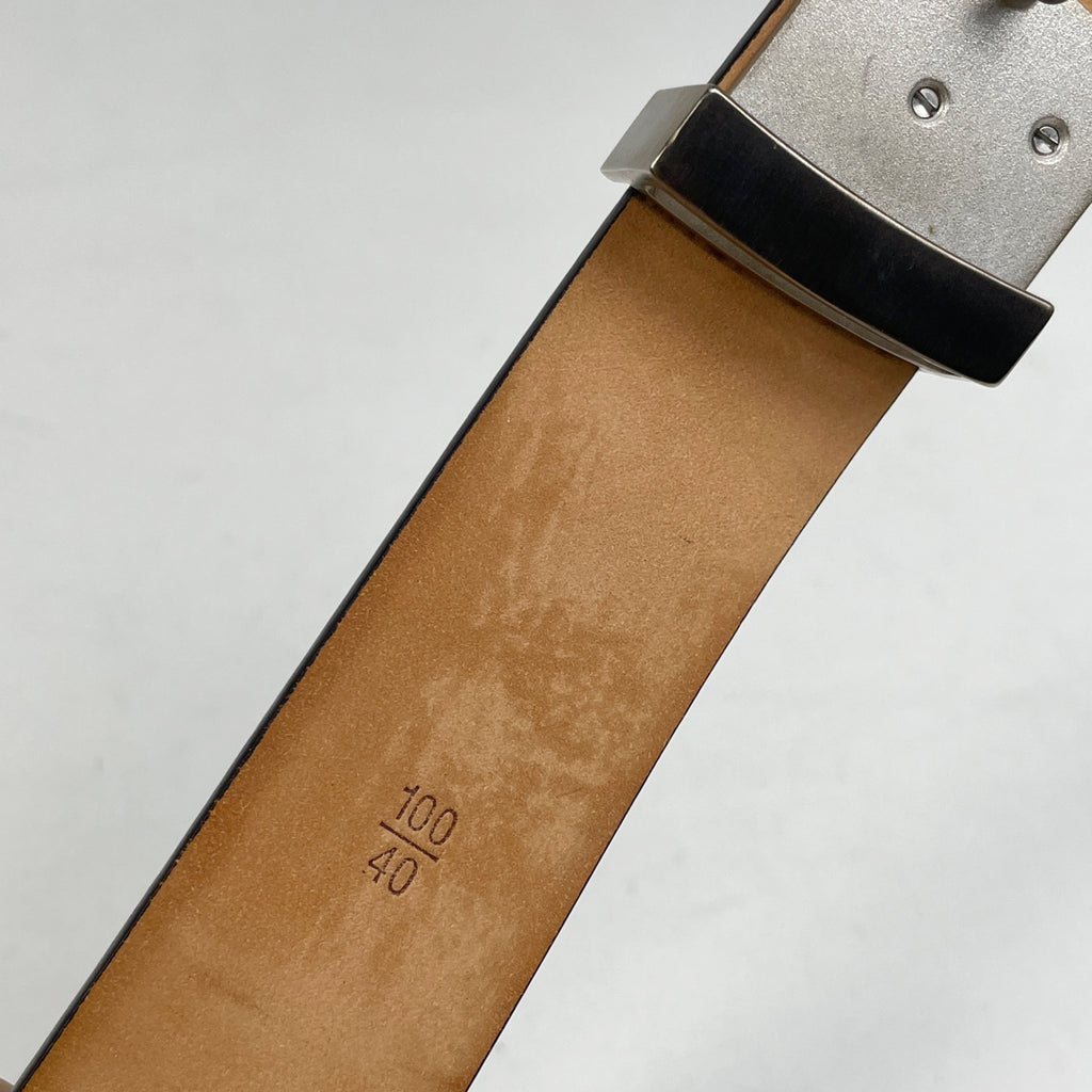 ルイ・ヴィトン サンチュール LV イニシアル ロゴ ベルト レザー ノワール(ブラック) メンズ 【中古】brbag