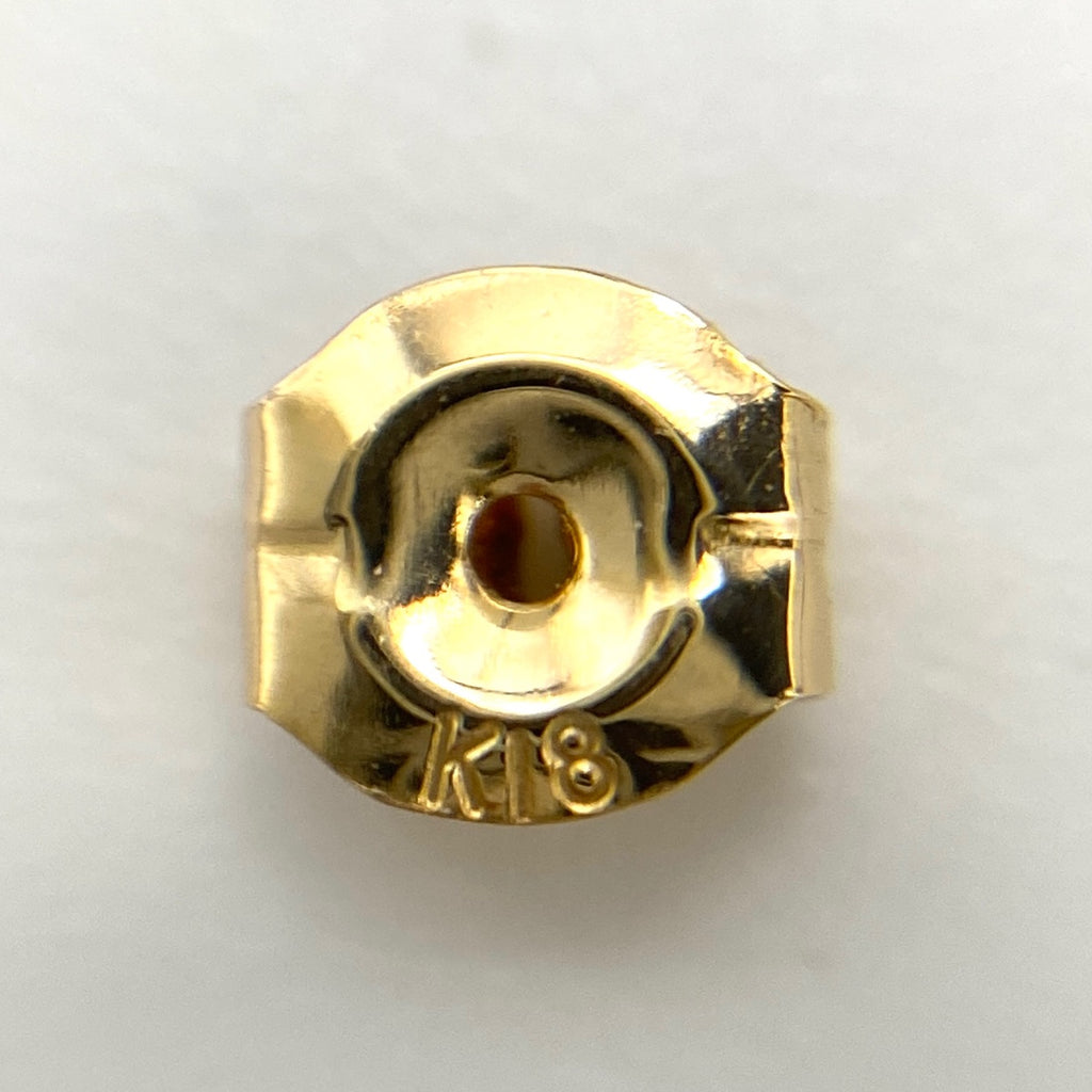 メレダイヤ デザインピアス YG イエローゴールド ピアス K18 ダイヤモンド レディース 【中古】nbjwl