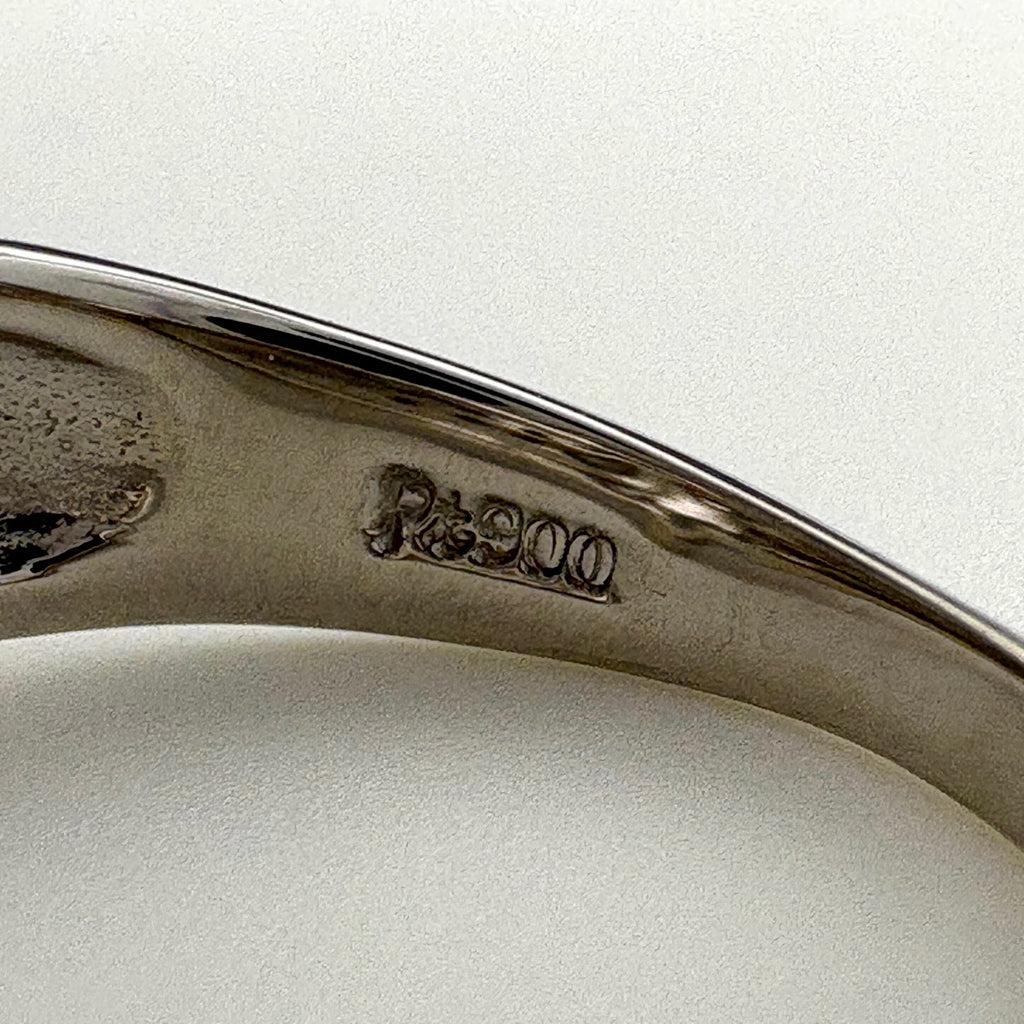 メレダイヤ デザインリング プラチナ 指輪 リング 10号 Pt900 ダイヤモンド レディース ノンブランドジュエリー 【中古】nbjwl