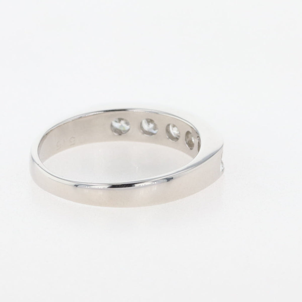 メレダイヤ デザインリング プラチナ 指輪 リング 9号 Pt900 ダイヤモンド レディース 【中古】nbjwl