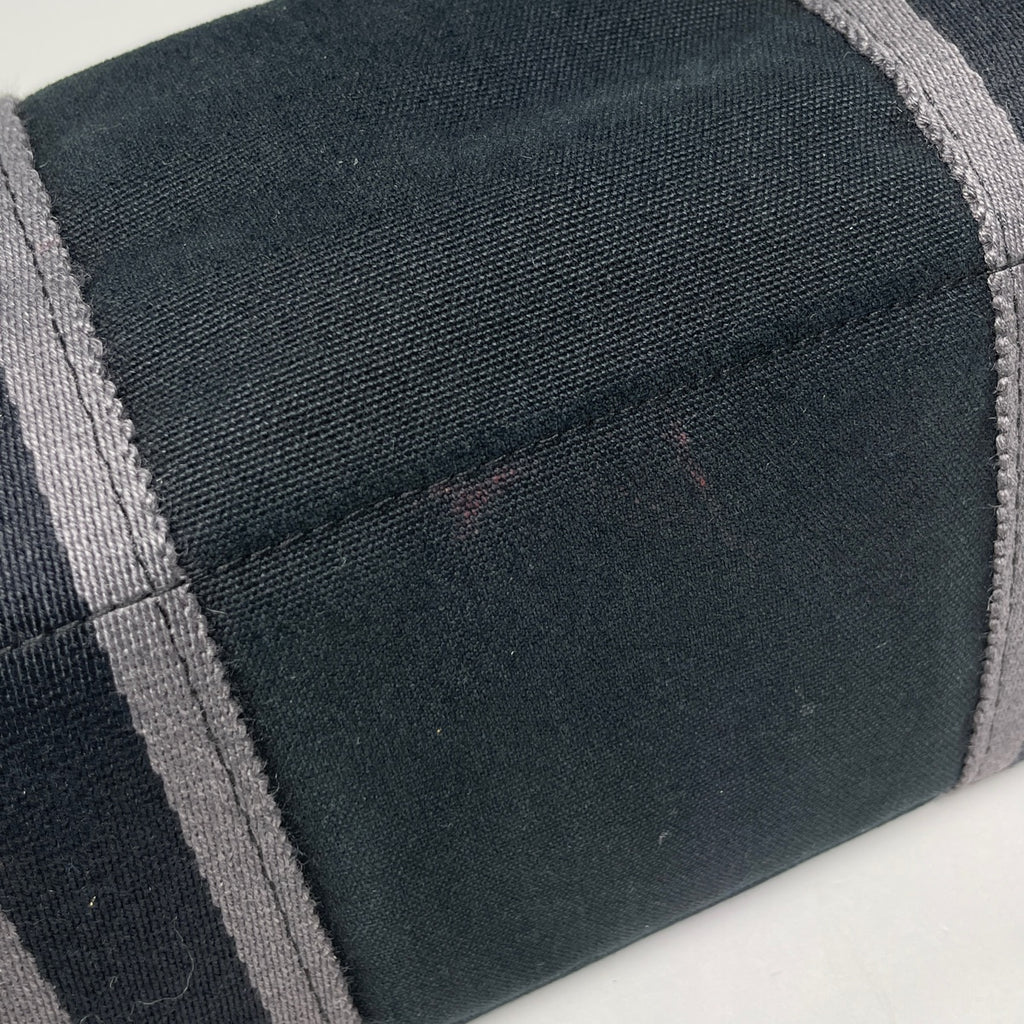 エルメス フールトゥ MM ハンドバッグ トートバッグ キャンバス ブラック レディース 【中古】brbag