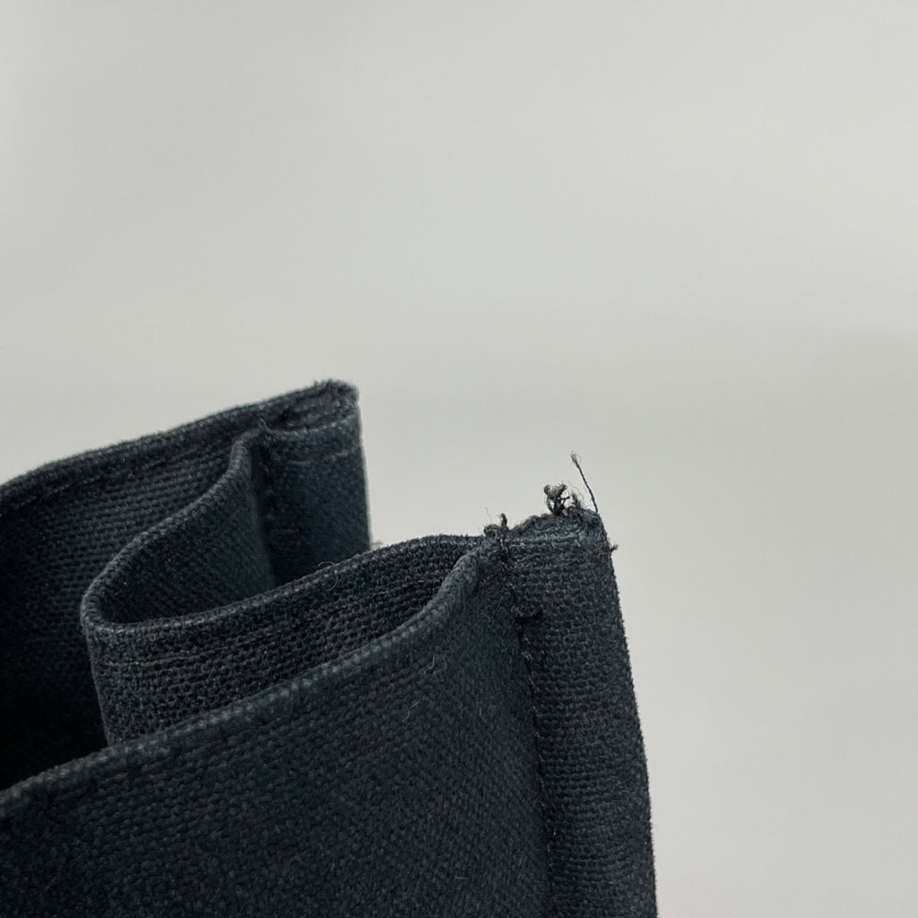 エルメス フールトゥ MM ハンドバッグ トートバッグ キャンバス ブラック レディース 【中古】brbag