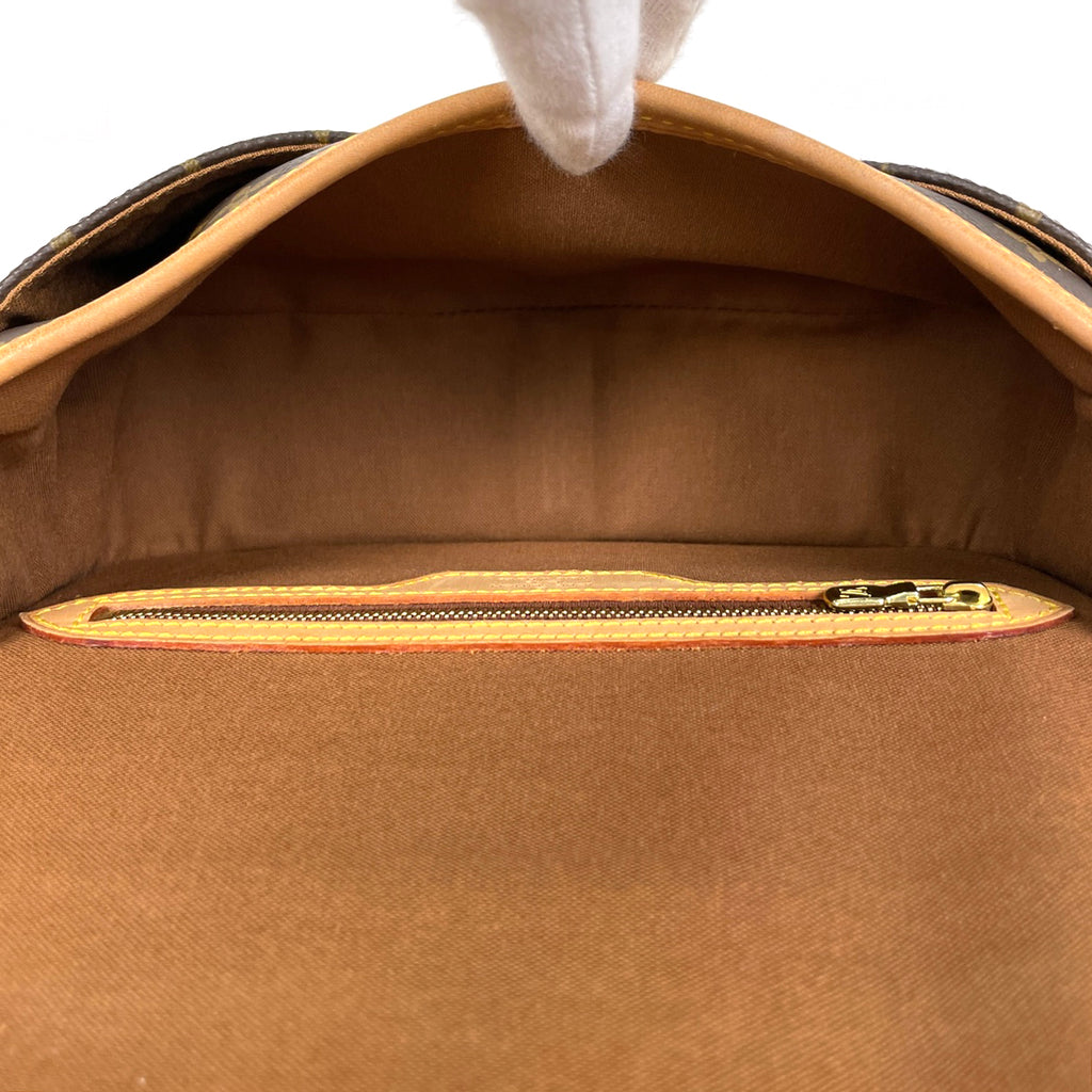ルイ・ヴィトン ソローニュ 斜め掛け ショルダーバッグ モノグラム ブラウン M42250 レディース 【中古】brbag