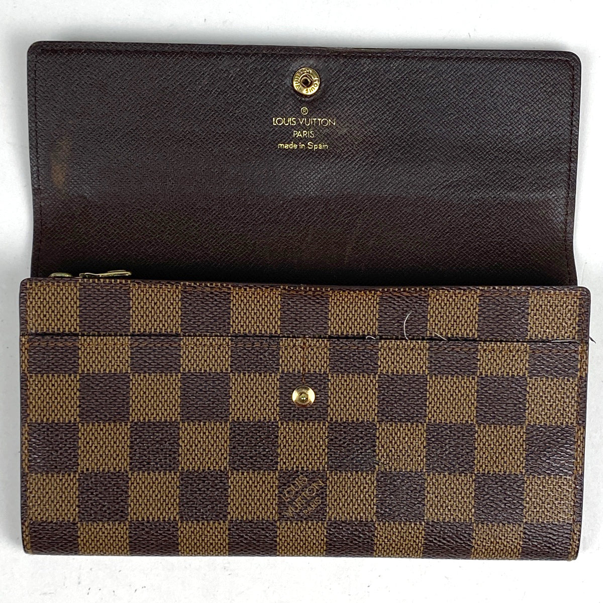 ルイヴィトン ポルトモネクレディ ダミエエベヌ 長財布 N61726 5id5181】ルイヴィトン 長財布 ダミエ ポシェットポルトモネ