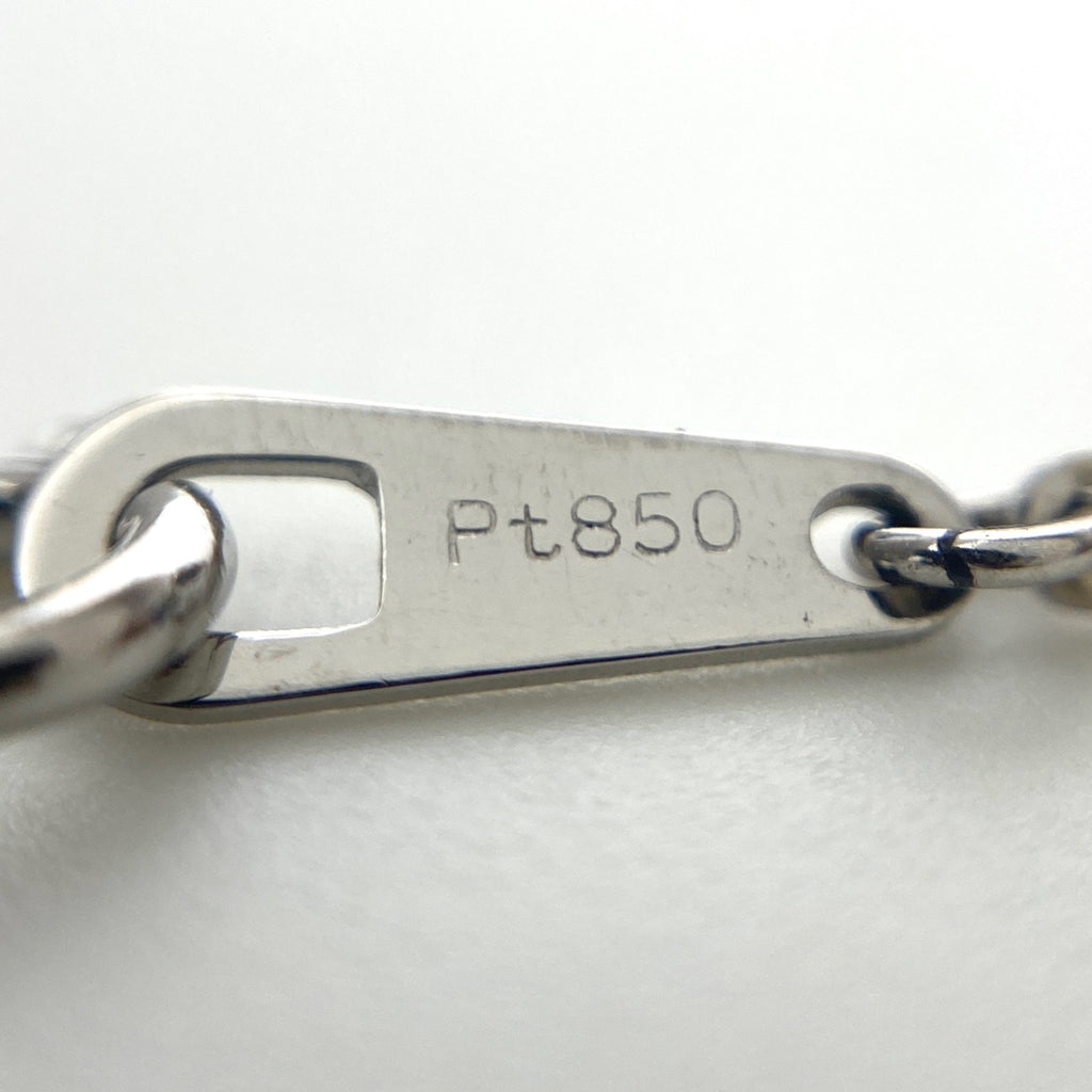 メレダイヤ デザインネックレス プラチナ ペンダント ネックレス Pt850 ダイヤモンド レディース 【中古】nbjwl