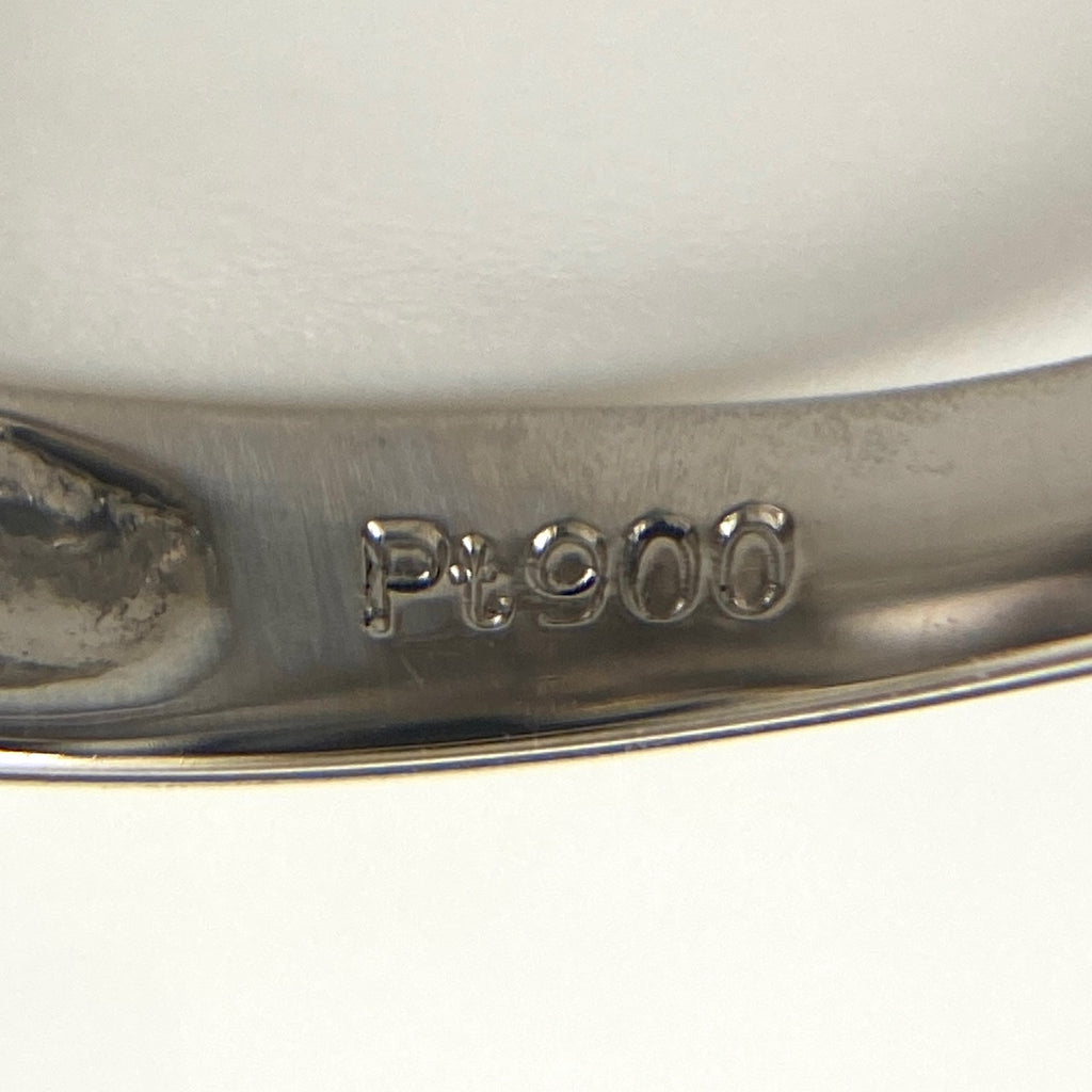 メレダイヤ デザインリング プラチナ 指輪 ピンキー リング 4.5号 Pt900 ダイヤモンド レディース 【中古】nbjwl