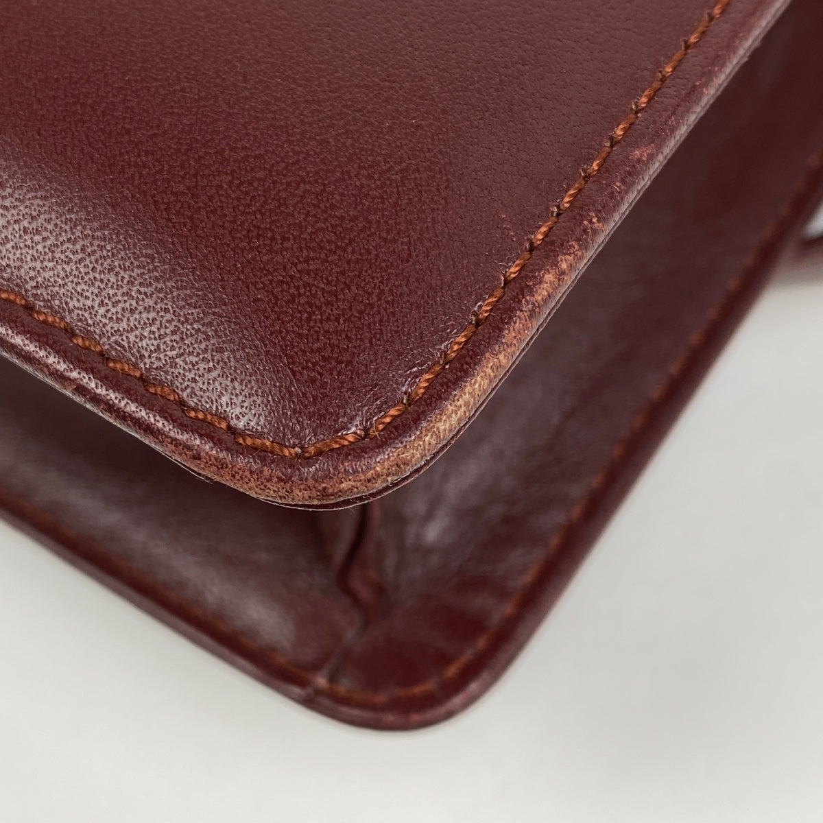 バイセル公式】カルティエ マストライン ショルダーバッグ ダブル