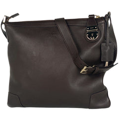 グッチ ロゴ ショルダーバッグ 斜め掛け ショルダーバッグ レザー ブラウン 148476 レディース 【中古】brbag