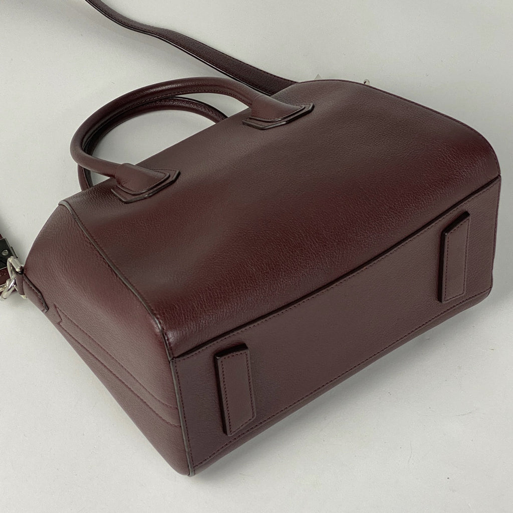 ジバンシィ アンティゴナ スモール ショルダーバッグ 2WAY ショルダーバッグ ハンドバッグ レザー ボルドー レディース 【中古】brbag