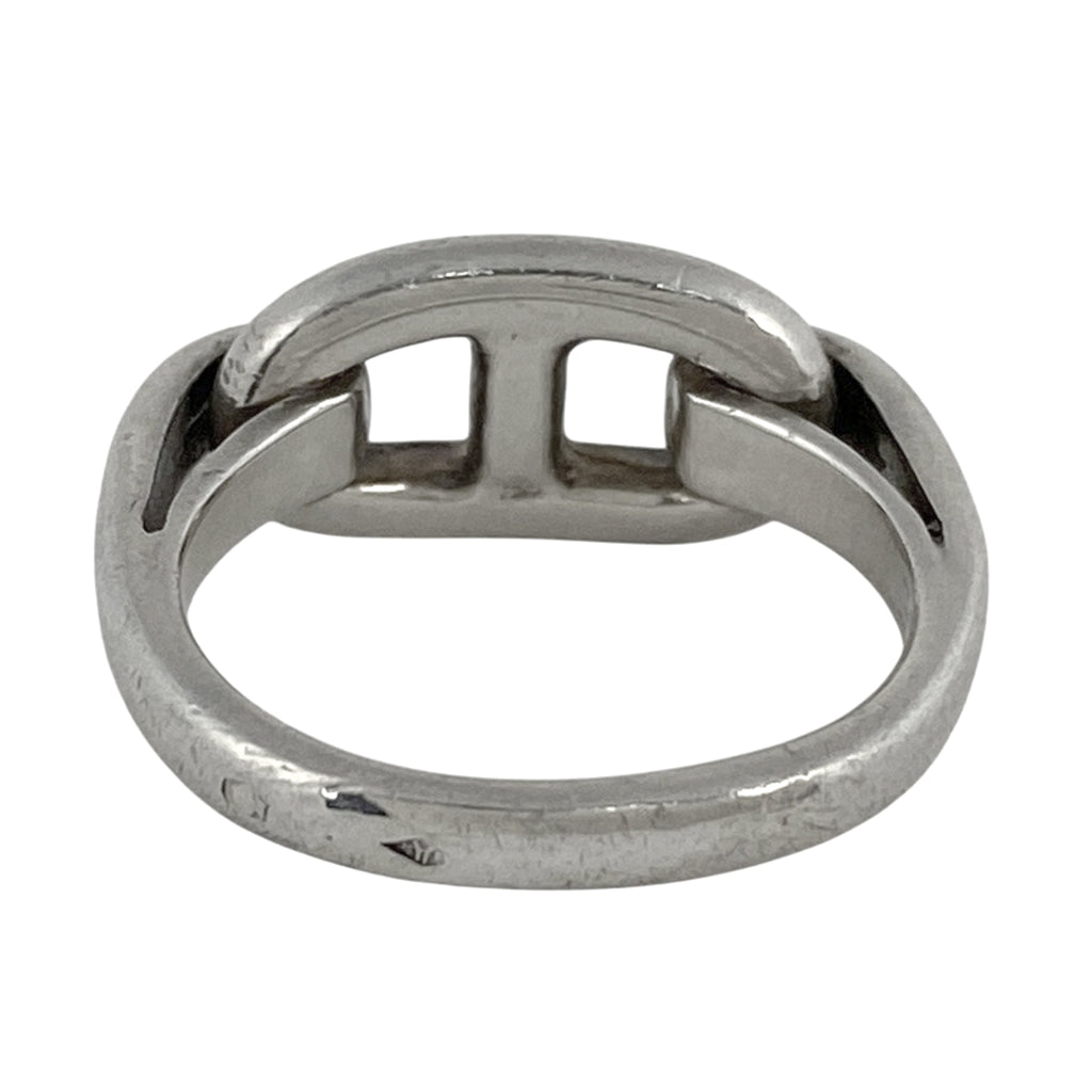 エルメス シェーヌダンクル リング 指輪 リング 7.5号 シルバー925 シルバー レディース 【中古】bracc