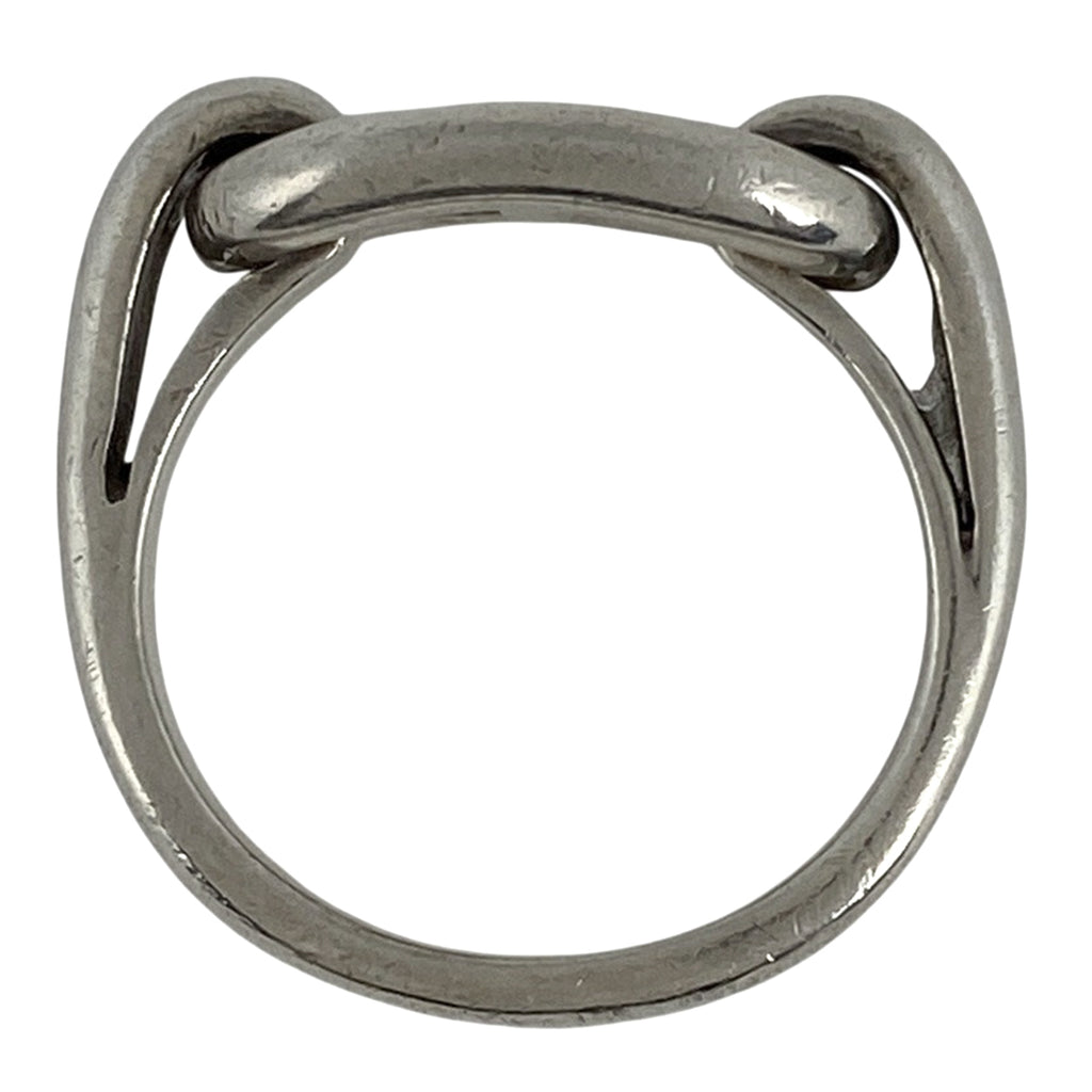 エルメス シェーヌダンクル リング 指輪 リング 7.5号 シルバー925 シルバー レディース 【中古】bracc