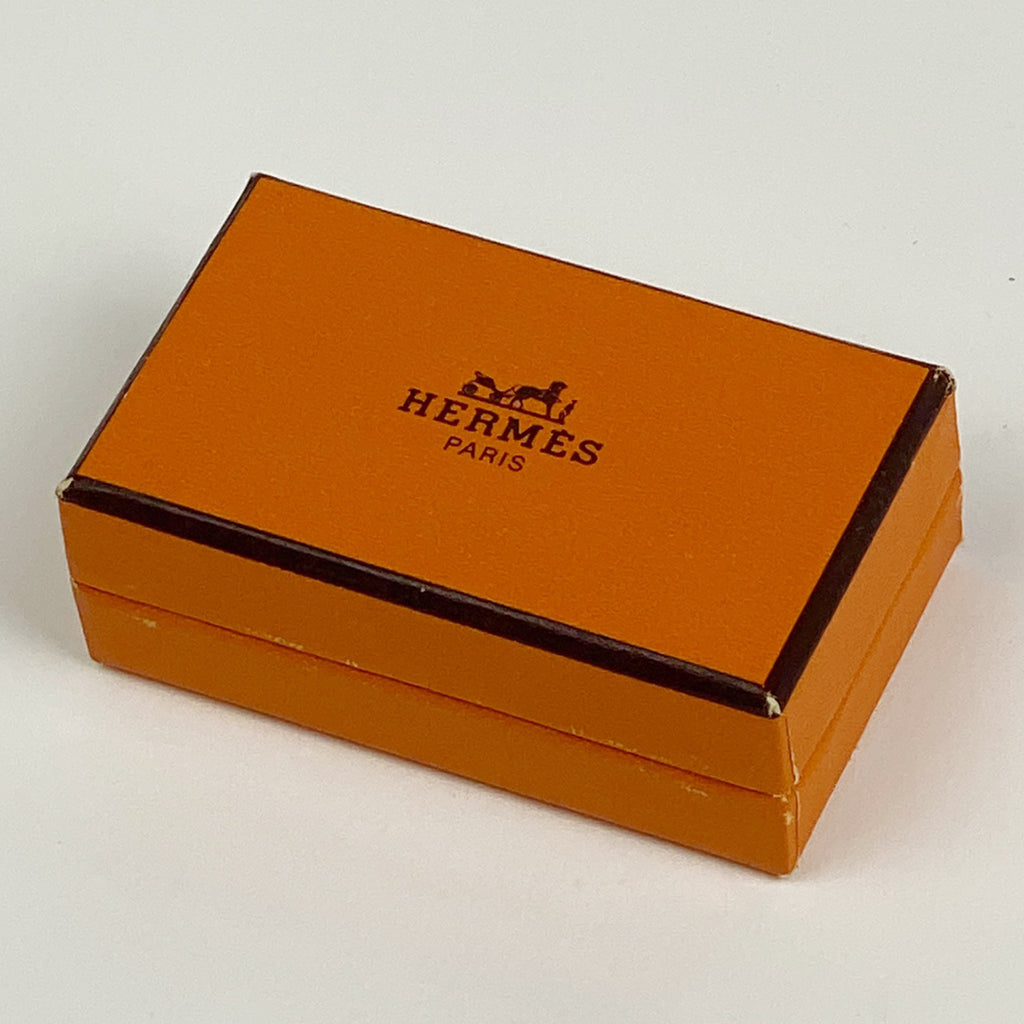 エルメス エマイユ イヤリング 七宝焼き イヤリング GP ゴールド ブルー レディース 【中古】bracc