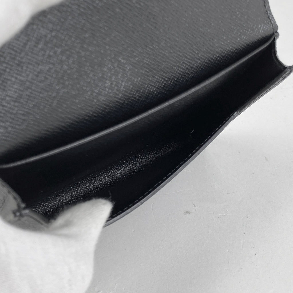 ルイ・ヴィトン ポルトフォイユ コンパクト モデュラブル 小銭入れ 二つ折り財布 ダミエグラフィット ブラック N63083 レディース 【中古】brbag