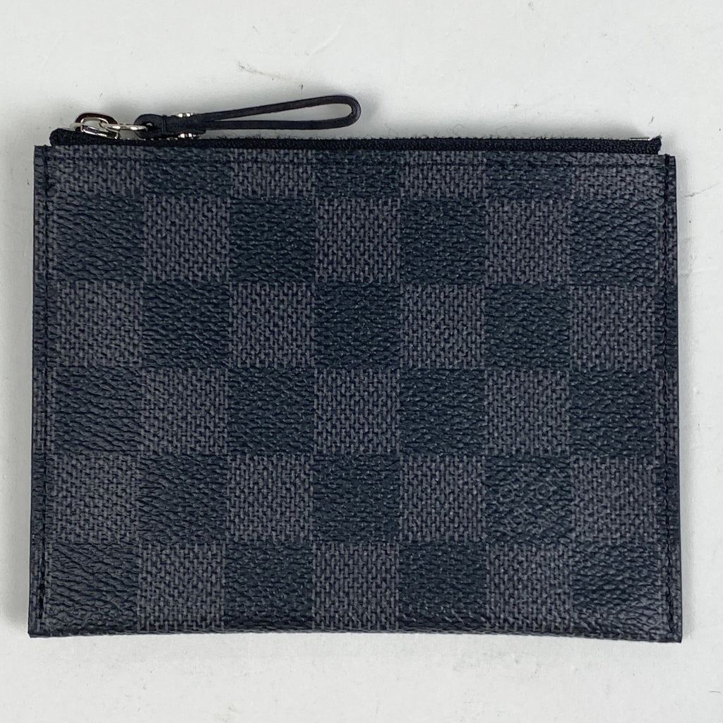 ルイ・ヴィトン ポルトフォイユ コンパクト モデュラブル 小銭入れ 二つ折り財布 ダミエグラフィット ブラック N63083 レディース 【中古】brbag