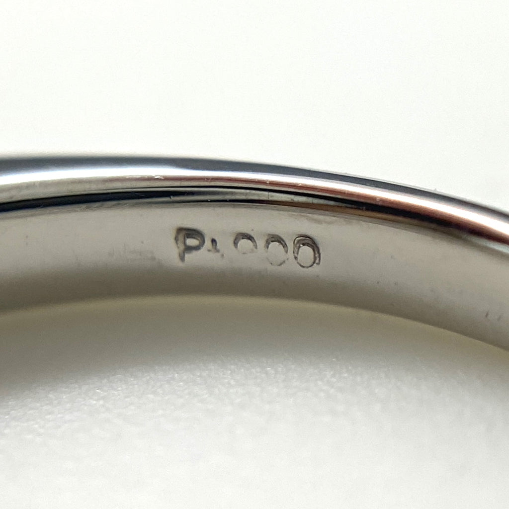 メレダイヤ デザインリング プラチナ 指輪 リング 2号 Pt900 ダイヤモンド レディース 【中古】nbjwl