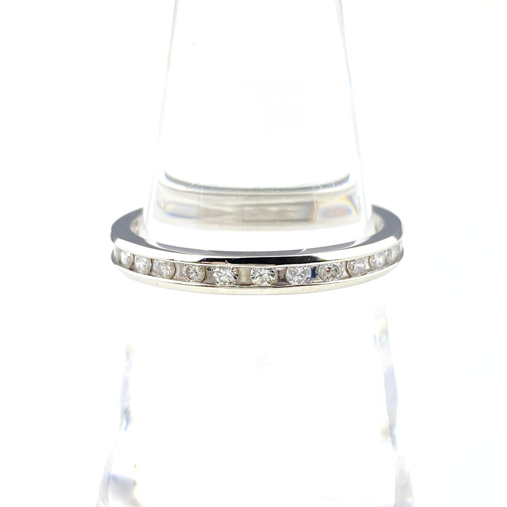 メレダイヤ デザインリング プラチナ 指輪 リング 10.5号 Pt900 ダイヤモンド レディース 【中古】nbjwl