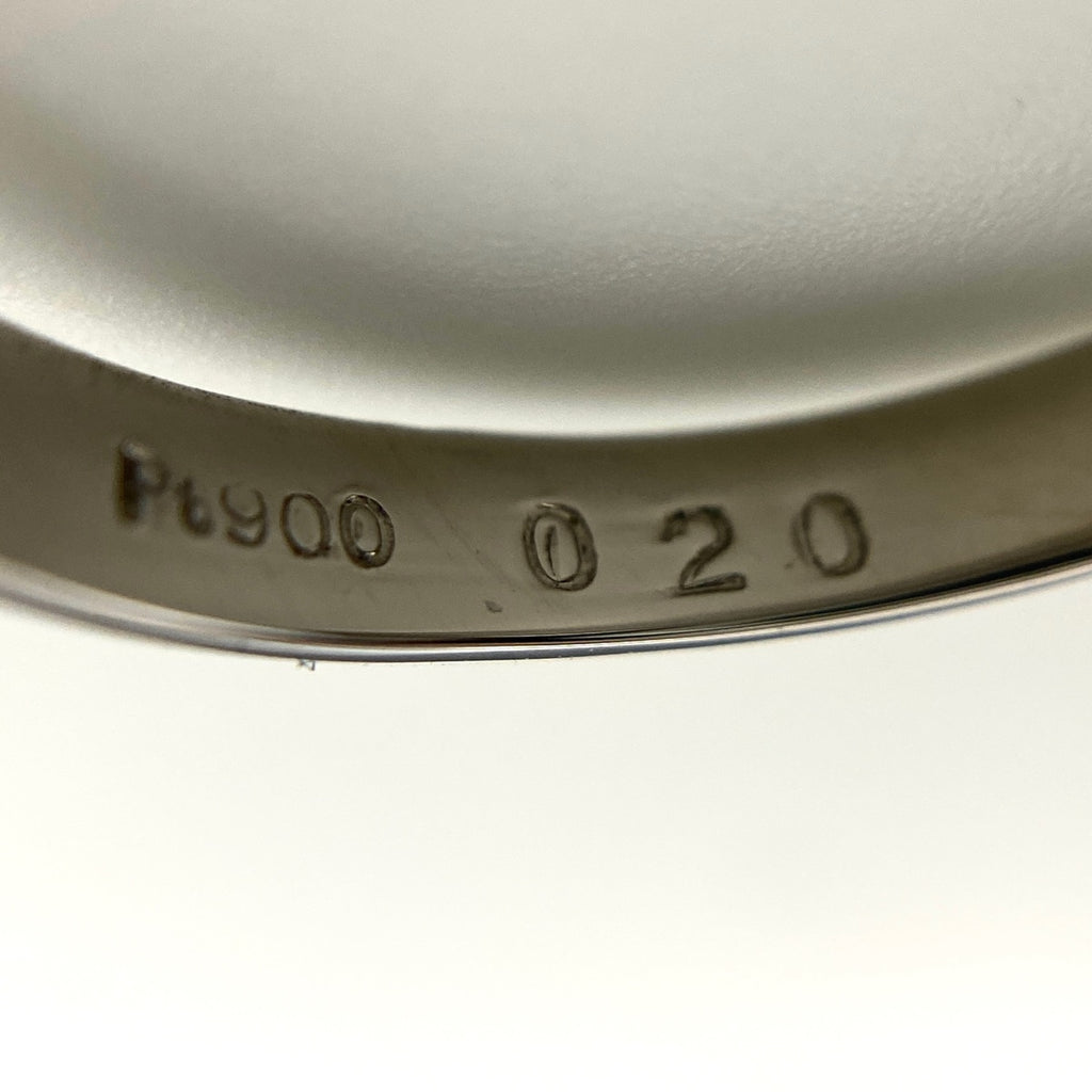 ダイヤモンド デザインリング プラチナ 指輪 メレダイヤ リング 10.5号 Pt900 ダイヤモンド レディース 【中古】nbjwl