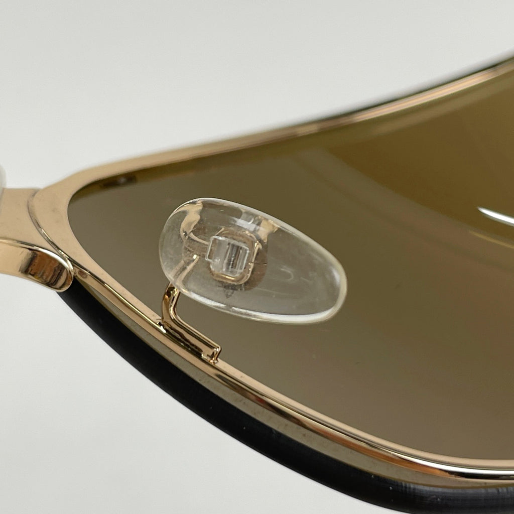 セリーヌ ブラゾン サングラス アイウェア マカダム メンズ サングラス メタル ゴールド ブラウン レディース 【中古】brbag