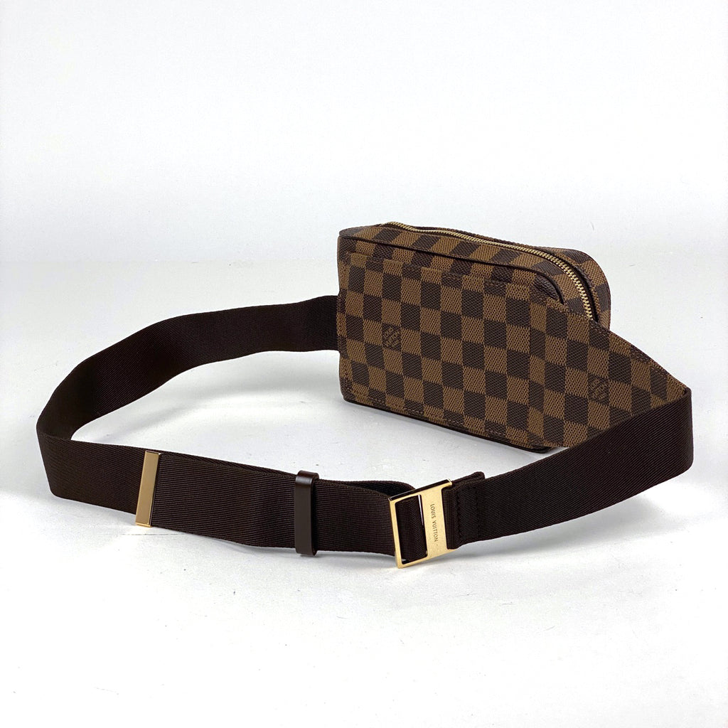 ルイ・ヴィトン ジェロニモス ウエストバッグ ショルダーバッグ ボディバッグ ダミエ ブラウン N51994 レディース 【中古】brbag