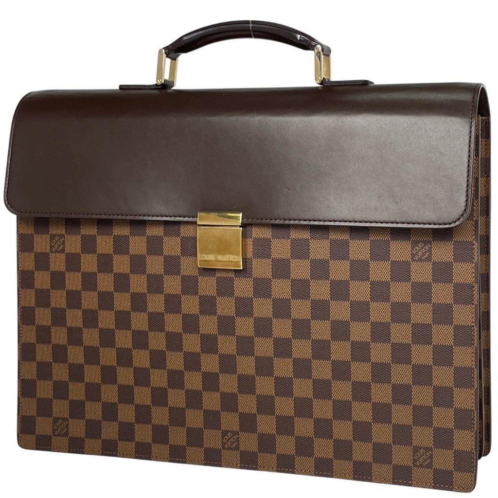 ルイ・ヴィトン アルトナ GM ブリーフケース ハンドバッグ 手提げ ビジネスバッグ ダミエ ブラウン N53312 メンズ 【中古】brbag