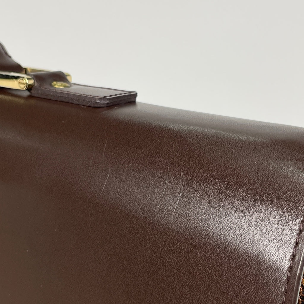 ルイ・ヴィトン アルトナ GM ブリーフケース ハンドバッグ 手提げ ビジネスバッグ ダミエ ブラウン N53312 メンズ 【中古】brbag