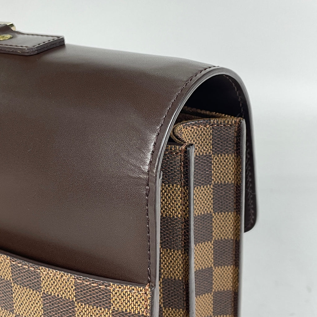 ルイ・ヴィトン アルトナ GM ブリーフケース ハンドバッグ 手提げ ビジネスバッグ ダミエ ブラウン N53312 メンズ 【中古】brbag