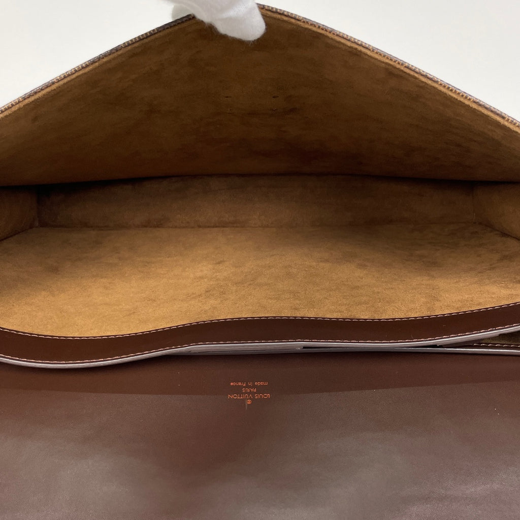 ルイ・ヴィトン アルトナ GM ブリーフケース ハンドバッグ 手提げ ビジネスバッグ ダミエ ブラウン N53312 メンズ 【中古】brbag