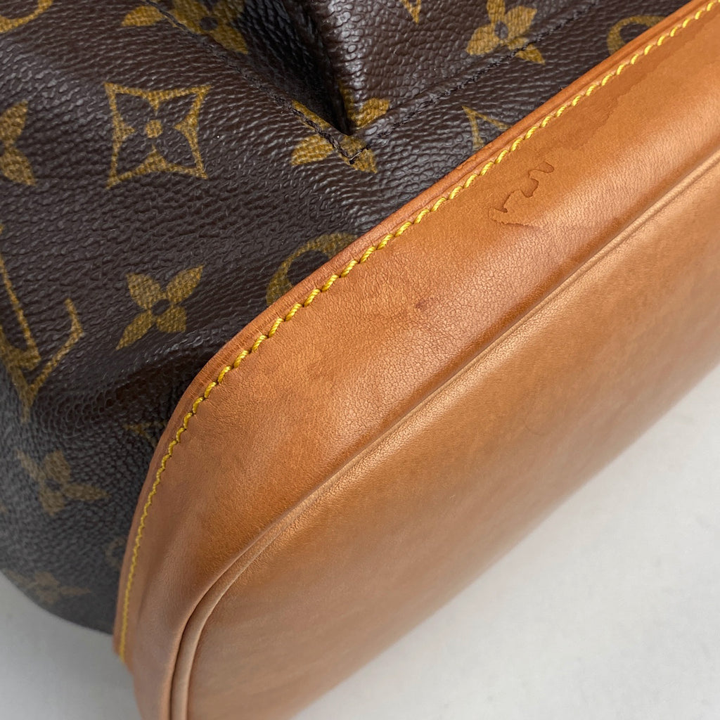 ルイ・ヴィトン モンスリ GM バックパック デイパック リュック モノグラム ブラウン M51135 レディース 【中古】brbag