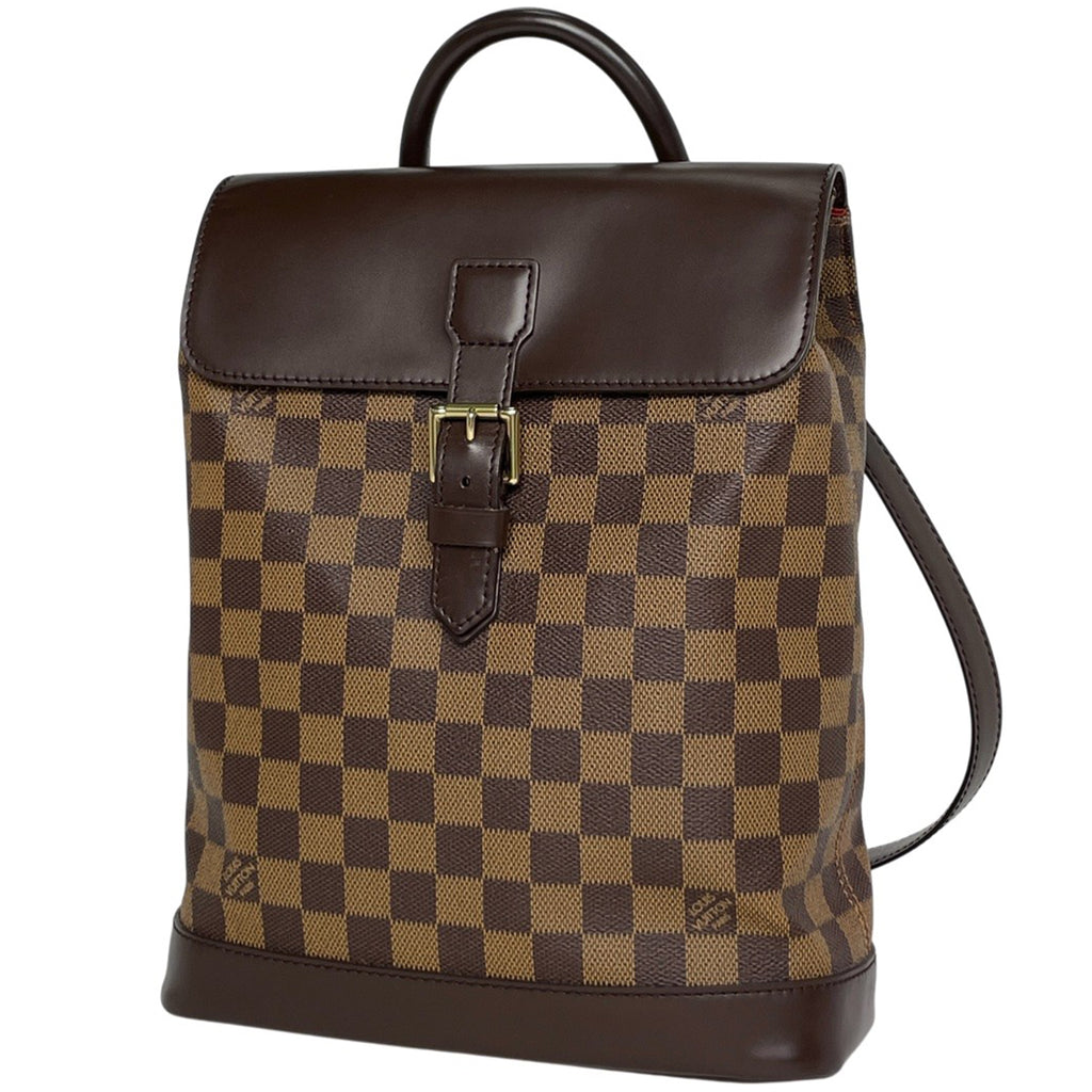ルイ・ヴィトン ソーホー バックパック デイパック リュック ダミエ ブラウン N51132 レディース 【中古】brbag