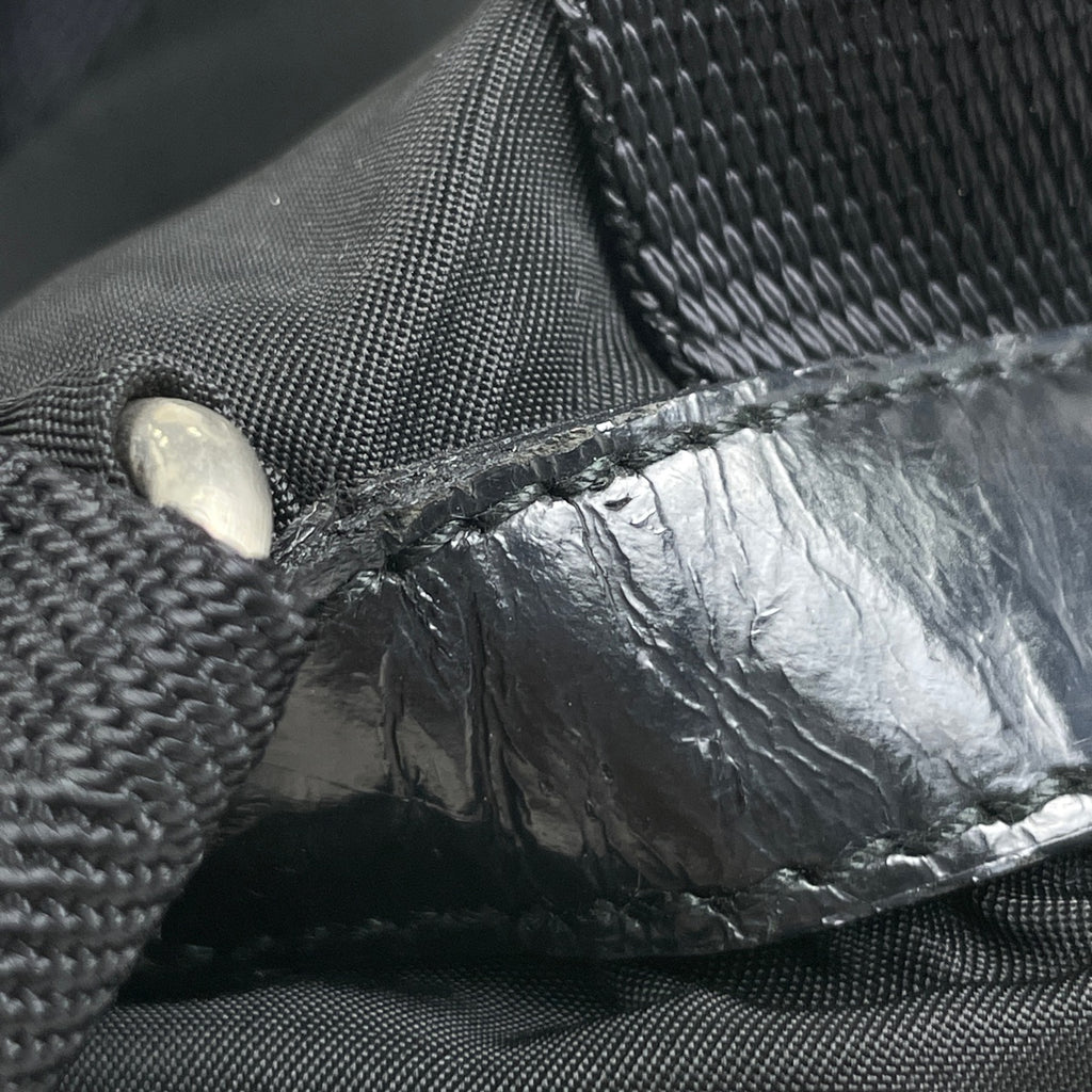 プラダ ロゴプレート　リュックサック バッグパック リュック ナイロン ネロ(ブラック) B2811 レディース 【中古】brbag