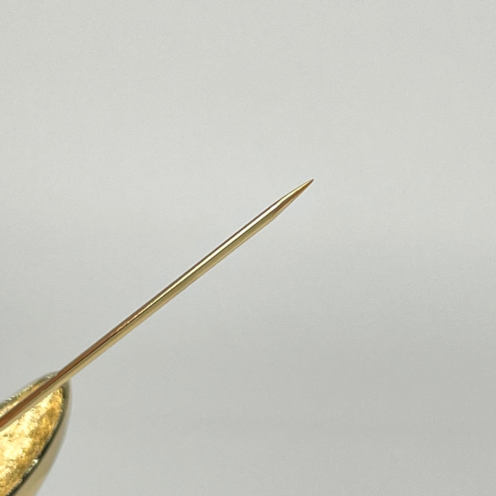 クリスチャンディオール 月モチーフ ブローチ ムーン ラインストーン ブローチ GP ゴールド ブラック レディース 【中古】bracc