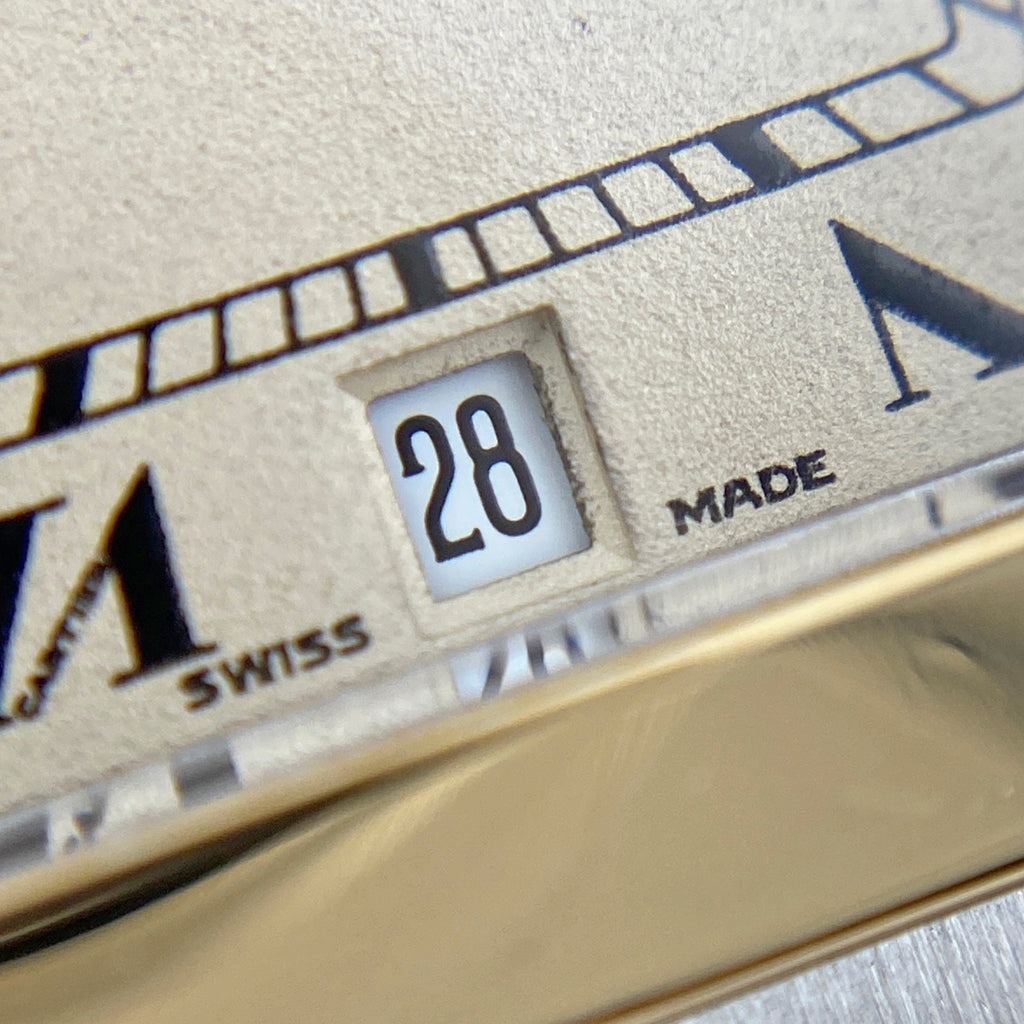 カルティエ サントスガルベ LM W20011C4 腕時計 SS YG クォーツ メンズ 【中古】wtcbb