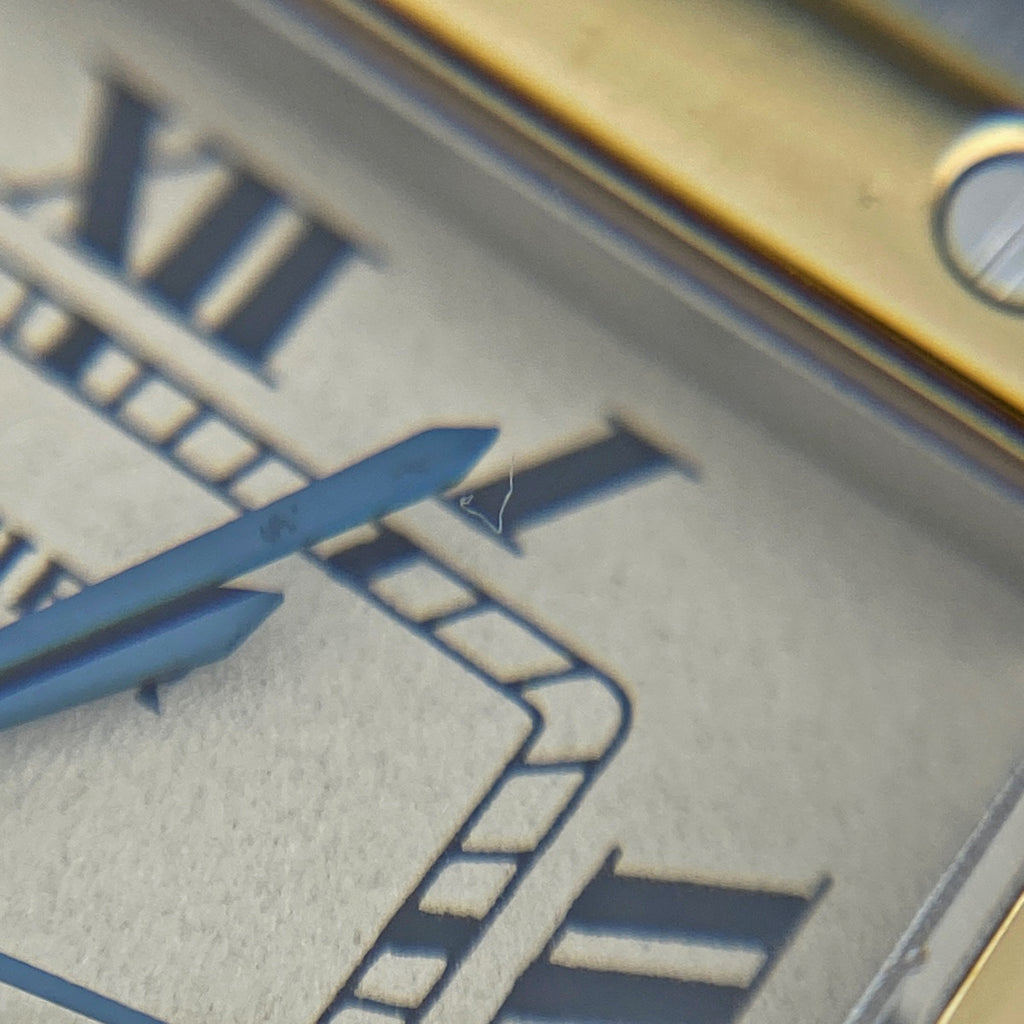 カルティエ サントスガルベ LM W20011C4 腕時計 SS YG クォーツ メンズ 【中古】wtcbb