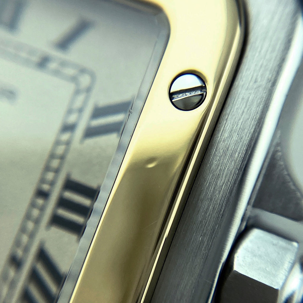 カルティエ サントスガルベ LM W20011C4 腕時計 SS YG クォーツ メンズ 【中古】wtcbb