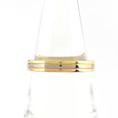 カルティエ スリーカラー リング 16.5号 レディース 中古 brjwl