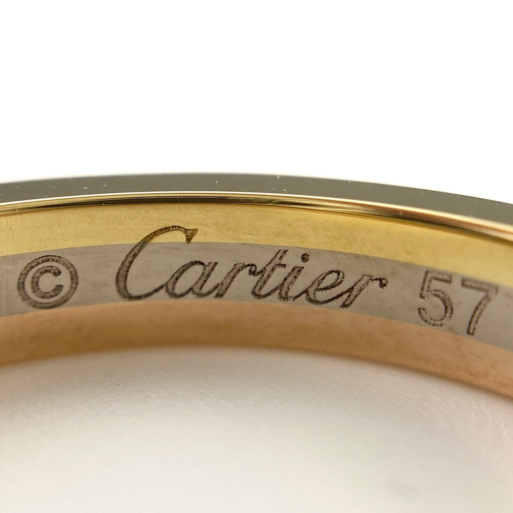 カルティエ スリーカラー リング 16.5号 レディース 中古 brjwl