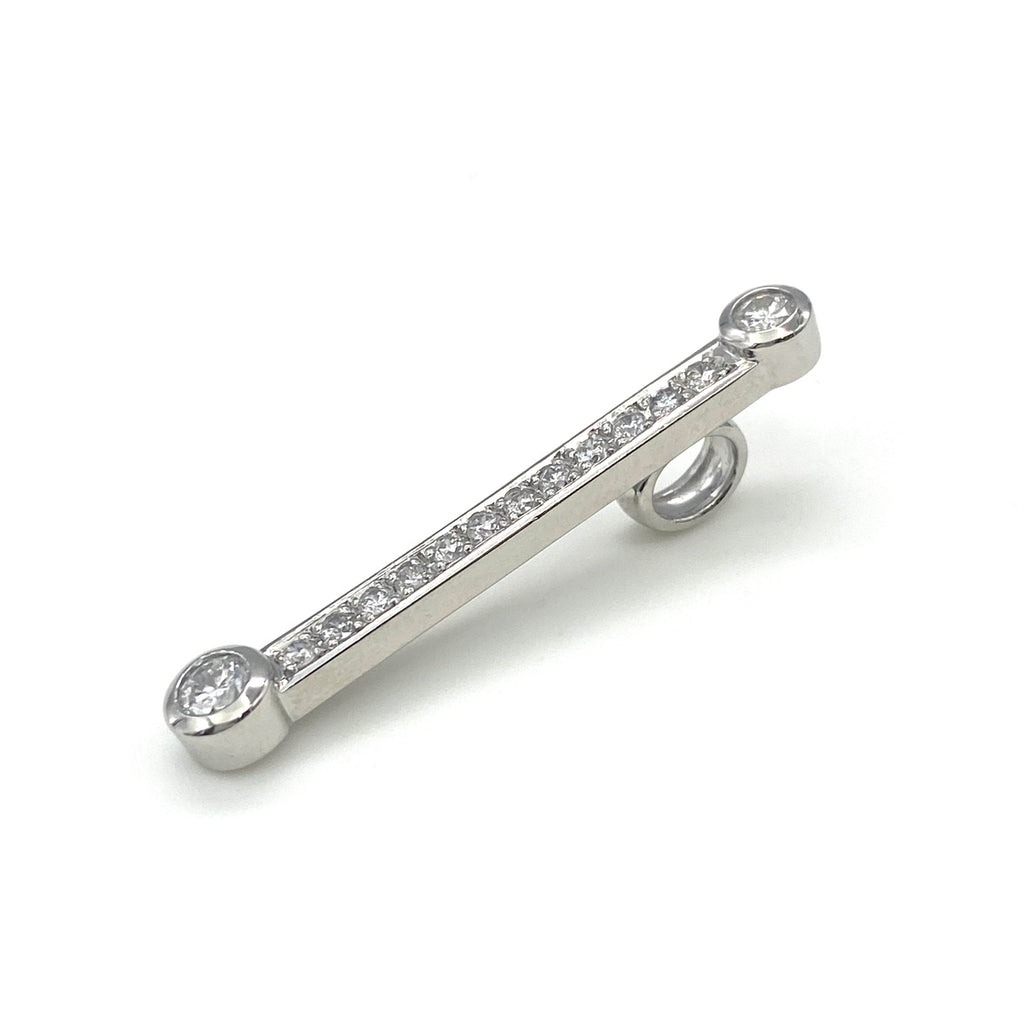 メレダイヤ ペンダントトップ プラチナ ペンダントトップ Pt900 ダイヤモンド レディース 【中古】nbjwl