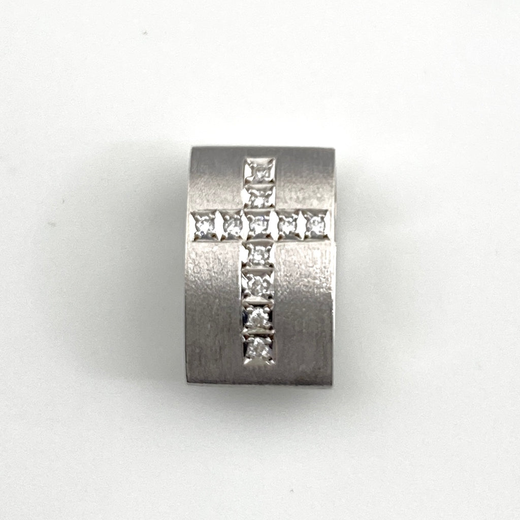 メレダイヤ ペンダントトップ WG ホワイトゴールド ペンダントトップ K18 WG ダイヤモンド レディース 【中古】nbjwl