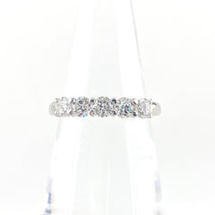 メレダイヤ デザインリング プラチナ 指輪 リング 9.5号 Pt900 ダイヤモンド レディース 【中古】nbjwl