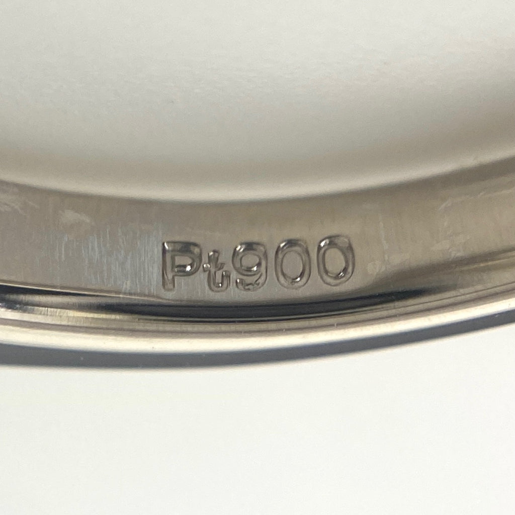 メレダイヤ デザインリング プラチナ 指輪 リング 9.5号 Pt900 ダイヤモンド レディース 【中古】nbjwl