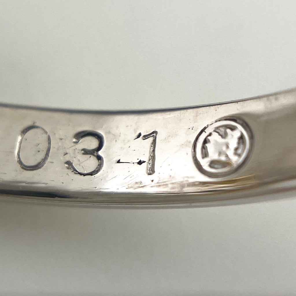 エメラルド デザインリング プラチナ YG イエローゴールド 指輪 メレダイヤ リング 9号 Pt900 エメラルド ダイヤモンド レディース 【中古】nbjwl