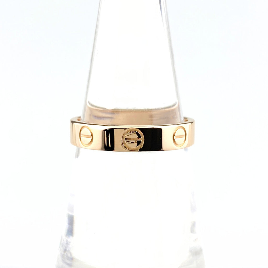 カルティエ ミニ ラブ リング PG ピンクゴールド 指輪 リング 11号 750 レディース 【中古】brjwl