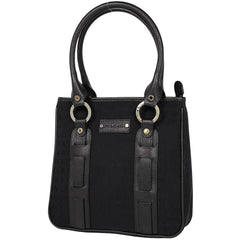 ブルガリ ロゴマニア ハンドバッグ トートバッグ ハンドバッグ キャンバス ブラック レディース 【中古】brbag