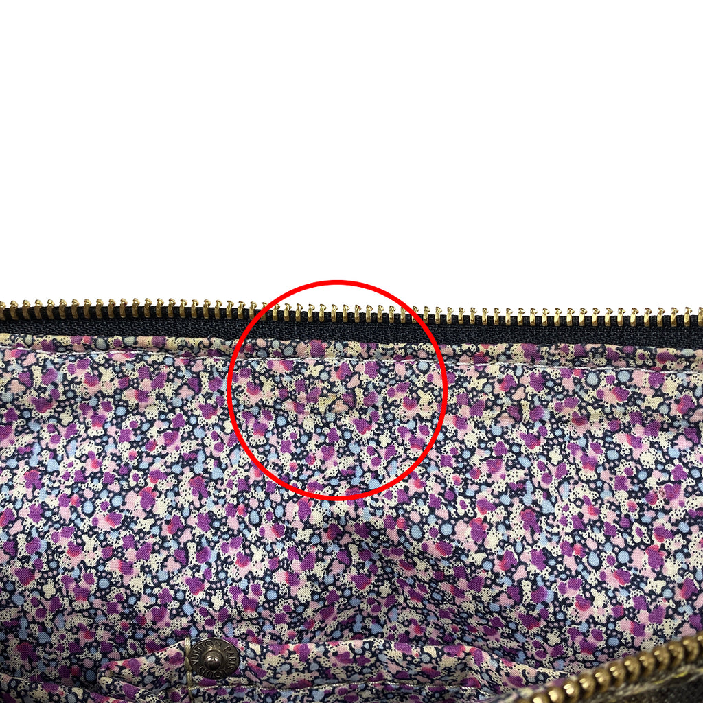 ルイ・ヴィトン スピーディ30 ボストンバック パッチワーク ハンドバッグ モノグラムデニム グリ(グレー) ブラック M95381 レディース 【中古】brbag