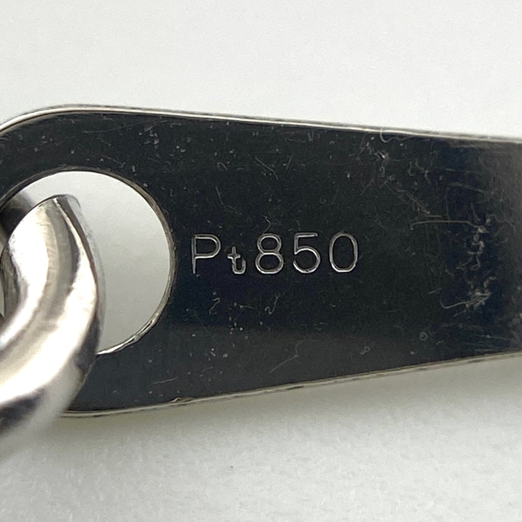 メレダイヤ デザインネックレス プラチナ WG ホワイトゴールド ペンダント ネックレス Pt900 Pt850 WG レディース 【中古】nbjwl