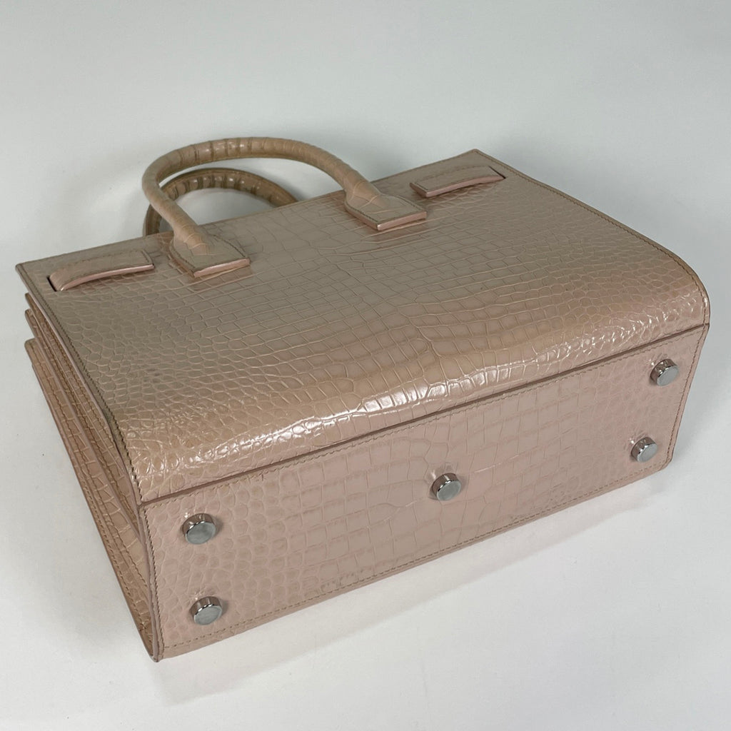 サンローラン サック ド ジュール ハンドバッグ 手提げ ハンドバッグ レザー ピンク 421863 レディース 【中古】brbag
