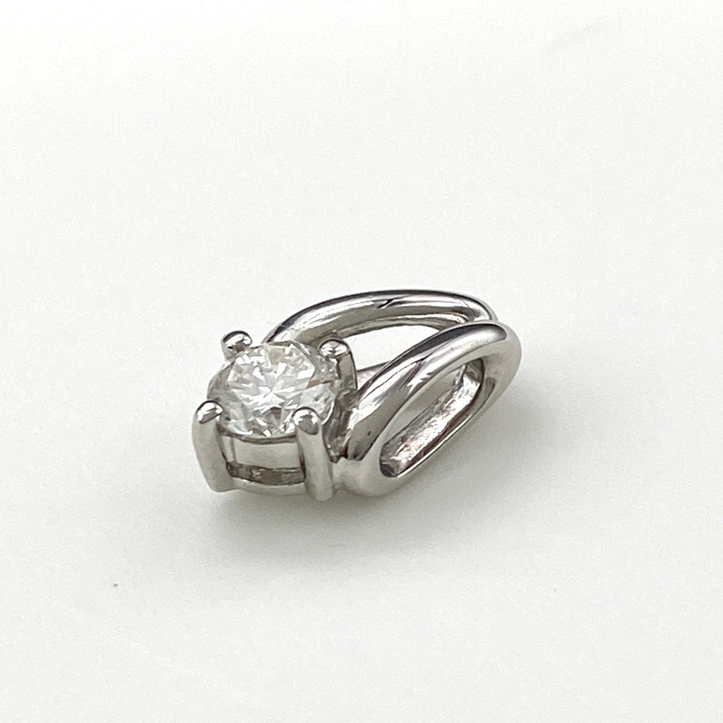 ダイヤモンド デザインペンダントトップ プラチナ ペンダントトップ Pt900 ダイヤモンド レディース 【中古】nbjwl