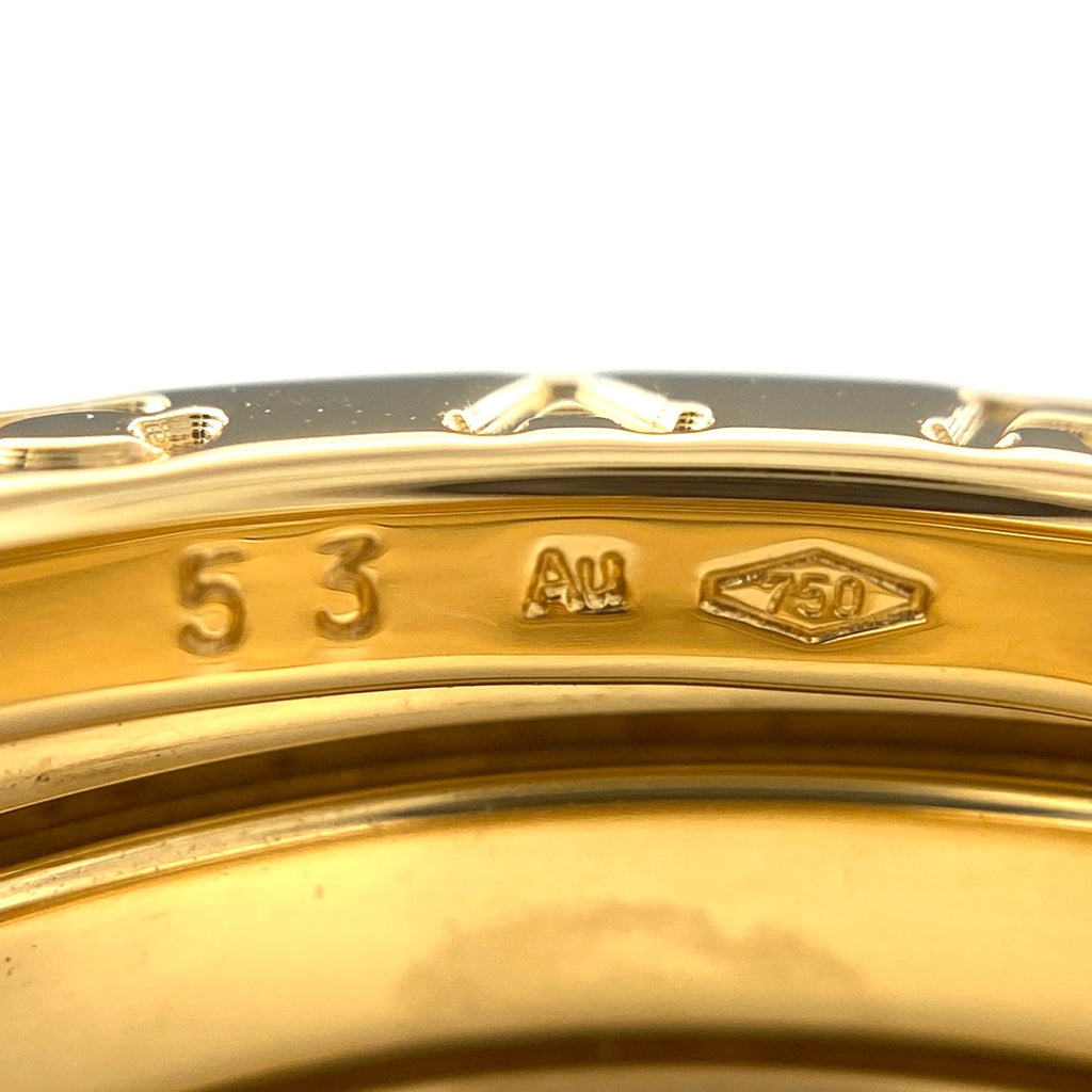 ブルガリ ビーゼロワン B-ZERO1 リング YGイエローゴールド 指輪 リング 12号 750 レディース 【中古】brjwl